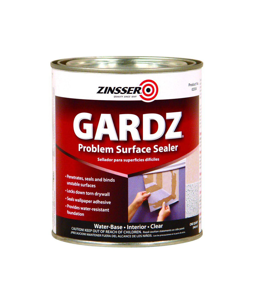 Zinsser Gardz sealer, available at Wallauer's in NY.