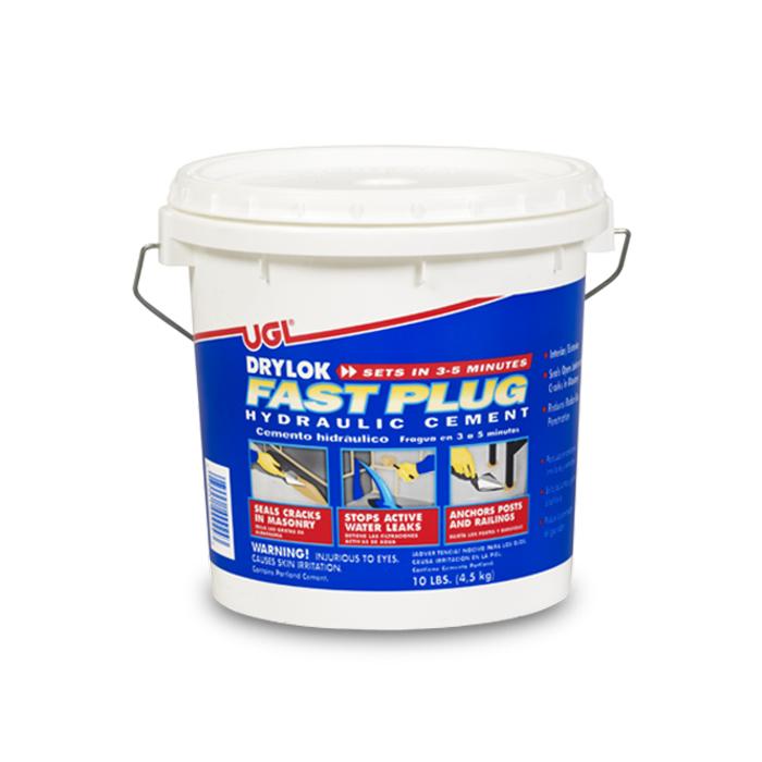 UGL Fast Plug Hydraulic Cement, available at Wallauer in NY.