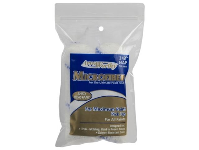 ArroWorthy 4" Microfiber Mini Roller 2PK