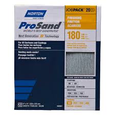 Norton ProSand 9x11 Sanding Sheets, 20-Sheet Job Pack