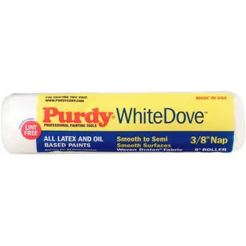 Purdy White Dove 9 in. Dralon Fabric Roller Cover