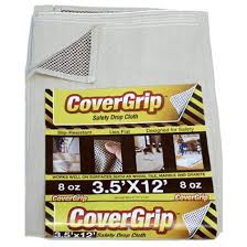 CoverGrip 8 oz. Non-Slip Safety Drop Cloth