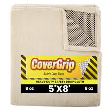 CoverGrip 8 oz. Non-Slip Safety Drop Cloth
