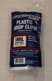 9X12 Plastic Drop Cloths
