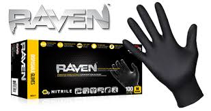 Black Nitrile Gloves
