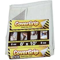 CoverGrip 8 oz. Non-Slip Safety Drop Cloth
