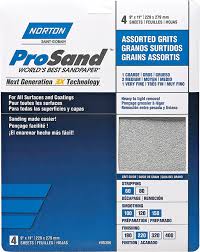 Norton ProSand 9X11 Sanding Sheets 3-Pack