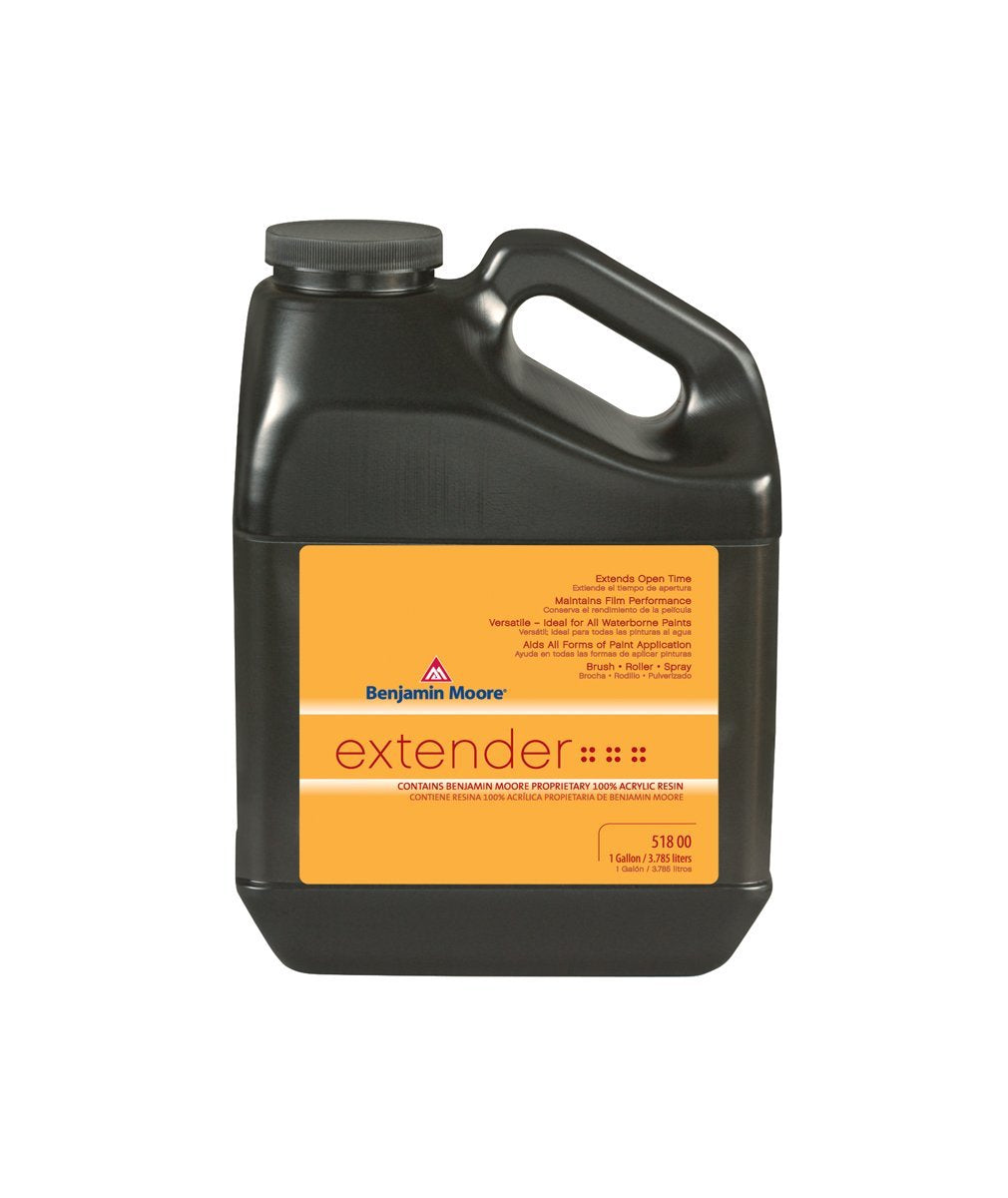 Benjamin Moore paint extender, available at Wallauer's in NY.