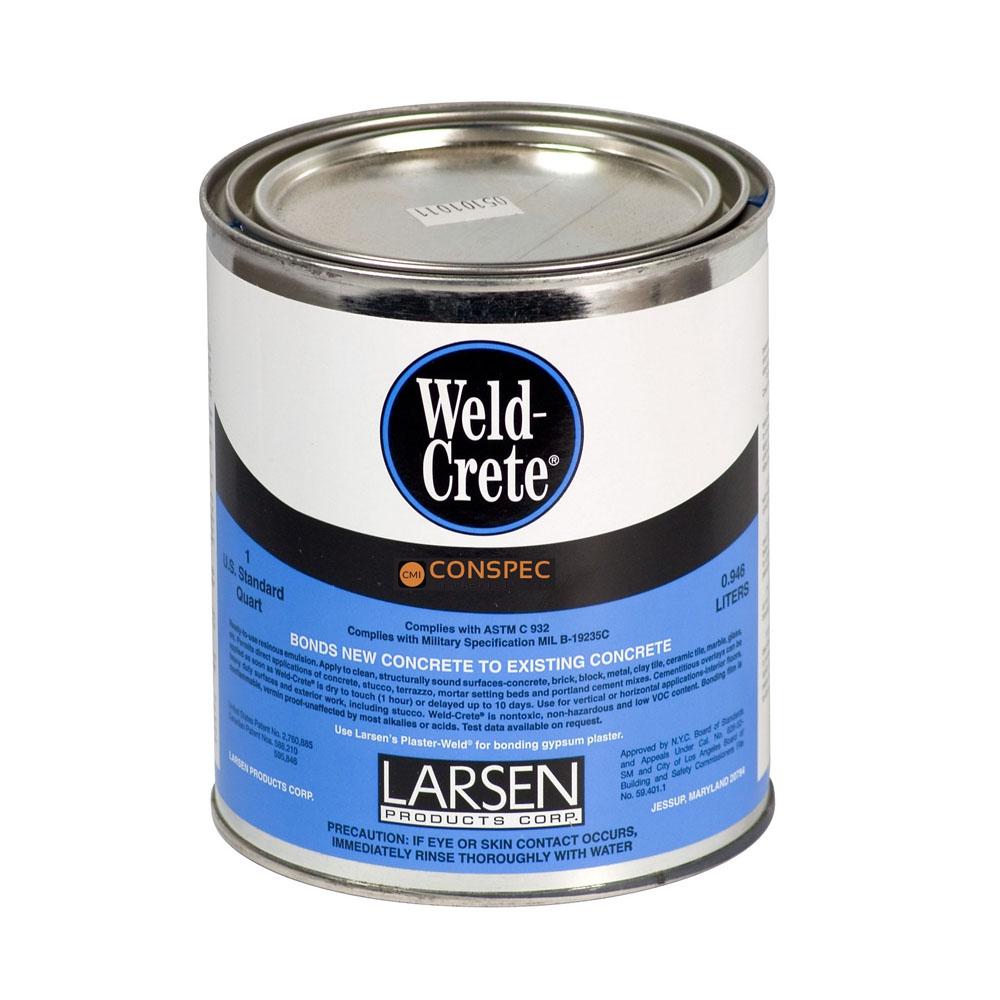 Weld Crete Bonding Agent, available at Wallauer in NY.