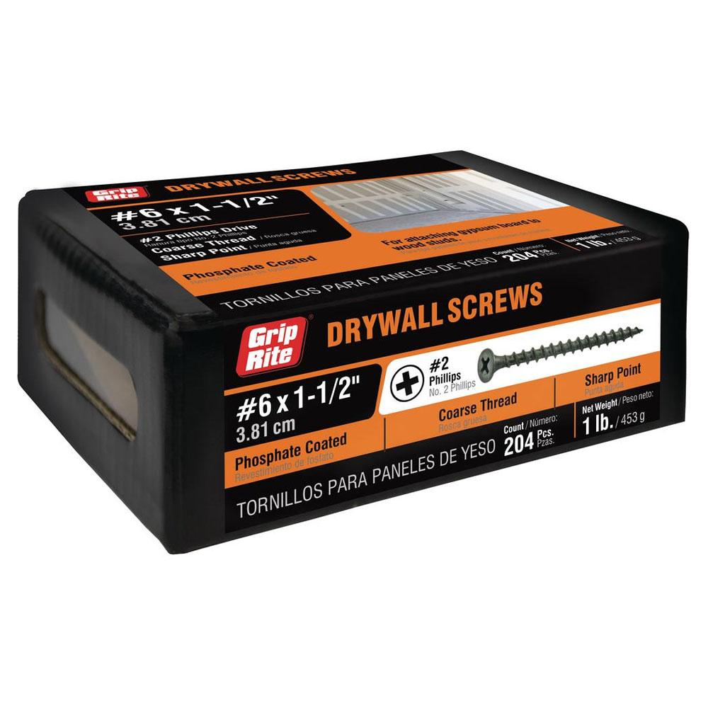 Coarse Drywall Screws, available at Wallauer in NY.