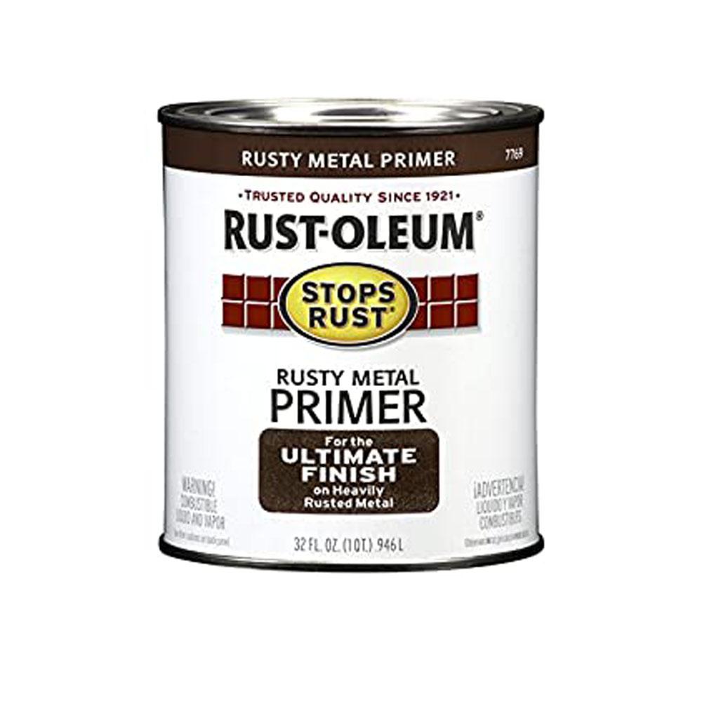 Rustoleum Rusty Metal Primer available at Wallauer's Paint & Wallpaper Stores.