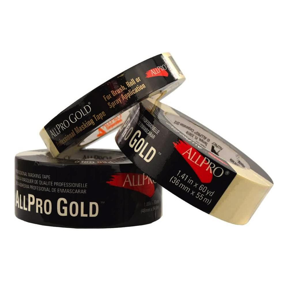 Allpro gold masking tape, available at Wallauer's in NY.