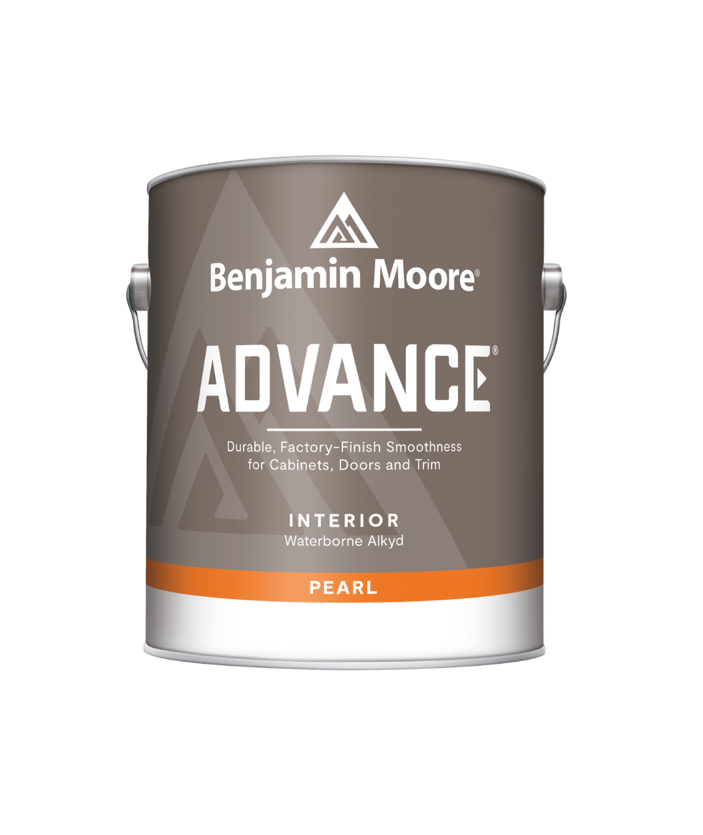 Benjamin Moore Advance Satin Paint available at Wallauer Paint & Design.