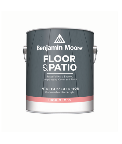 Benjamin Moore floor and patio high gloss Interior Paint available at Wallauer Paint & Design.