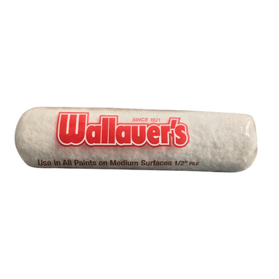 Wallauer's 9" x 1/2" paint roller cover,  available at Wallauer Paint Centers in Westchester, Putnam, and Rockland Counties in New York.