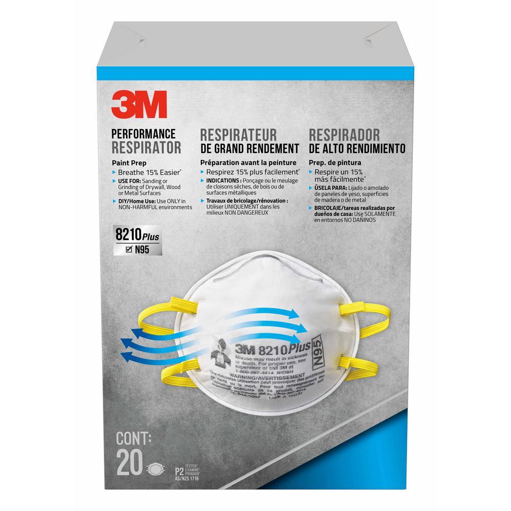 20 pack of 3M 8210 Sanding Respirators, available at Wallauer's in NY.