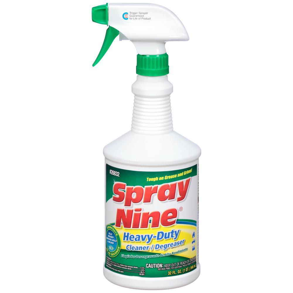 Spray nine multipurpose cleaner, available at Wallauer's in NY.