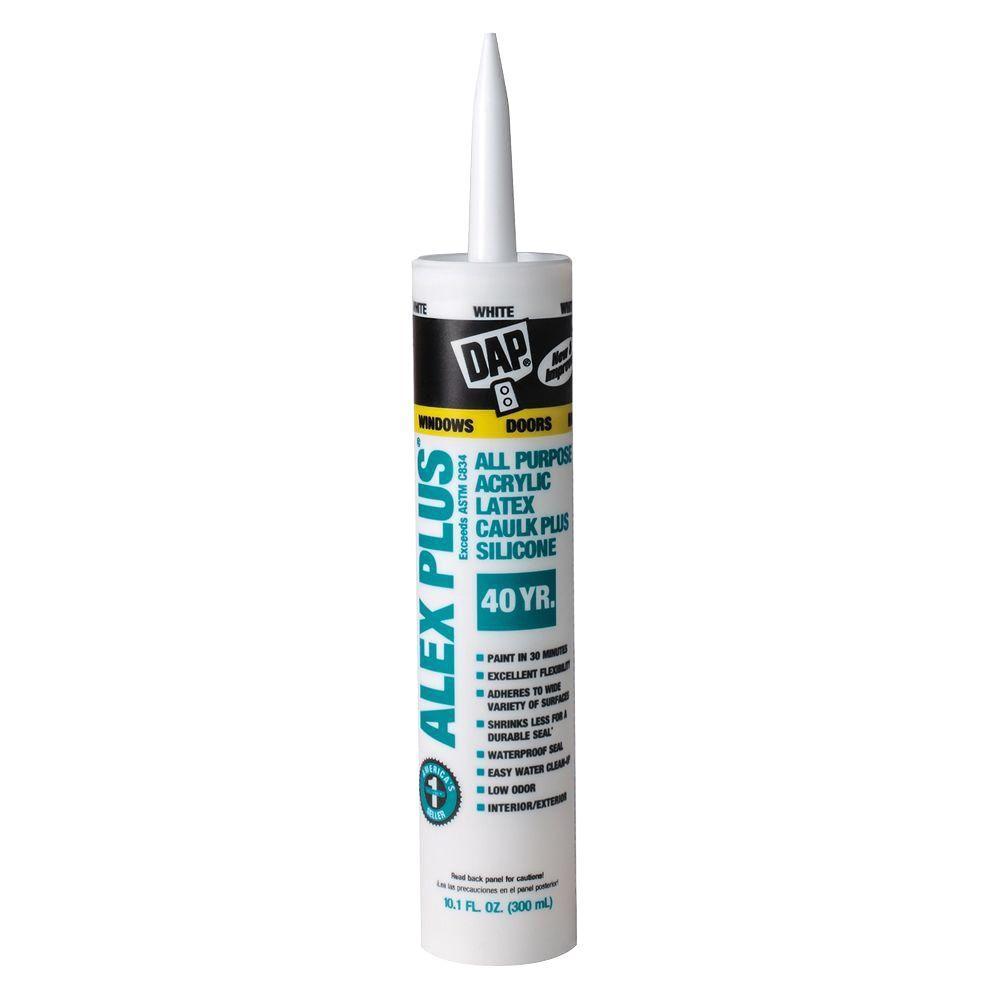 Alex Plus White caulk, available at Wallauer's in NY.