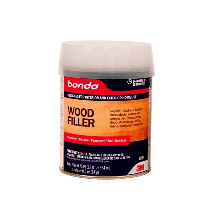 Bondo wood filler, available at Wallauer in NY.