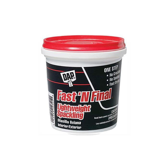 Fast N' Final Lightweight Spackling, available at Wallauer in NY.