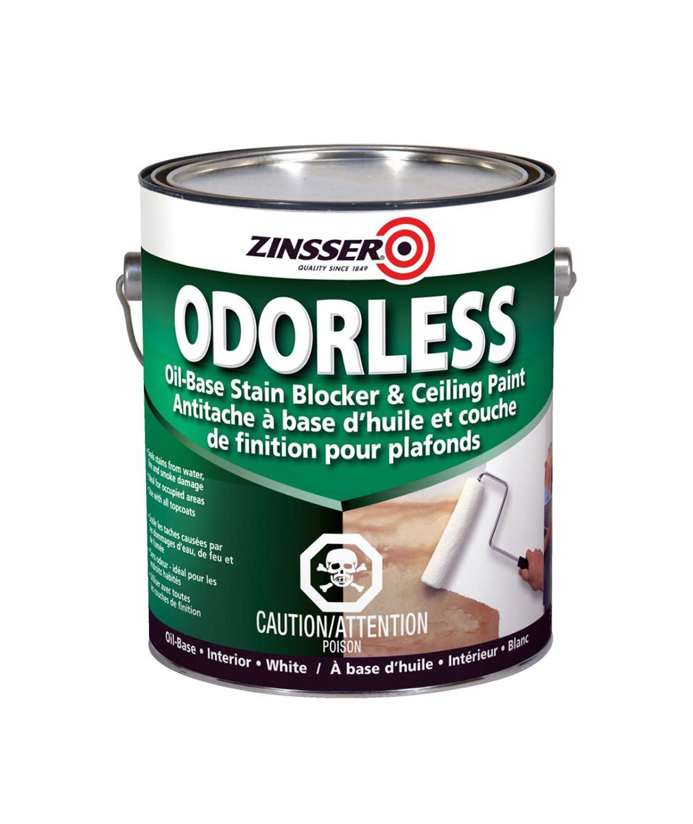 Zinsser Odorless primer, available at Wallauer's in NY.