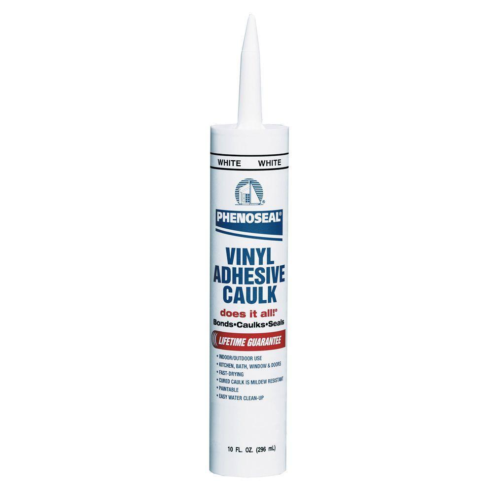 Phenoseal white caulk, available at Wallauer's in NY.