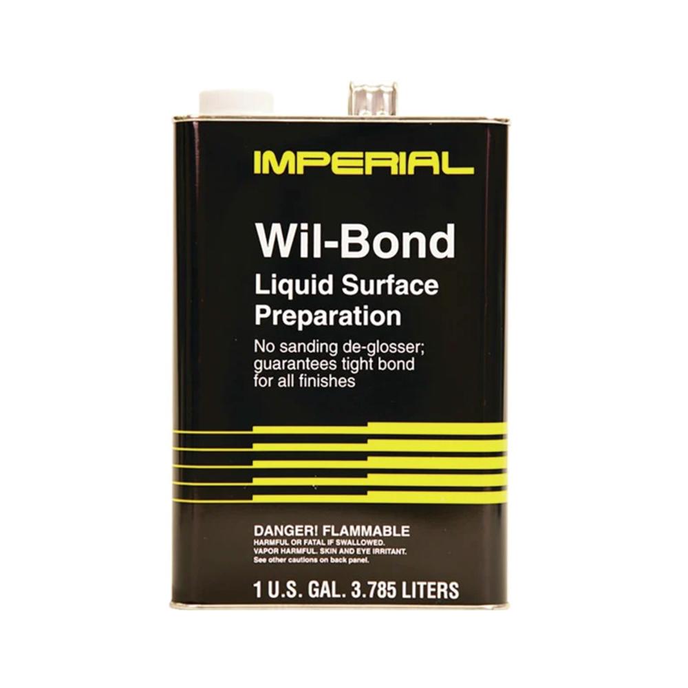 Deglosser Wil-Bond Surface Prep, available at Wallauer's in NY.